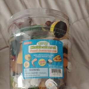 Lakeshore Multicultural Food Assortment - Colorful Learning Toy Set